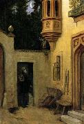 Moritz von Schwind Farewell at Dawn oil painting